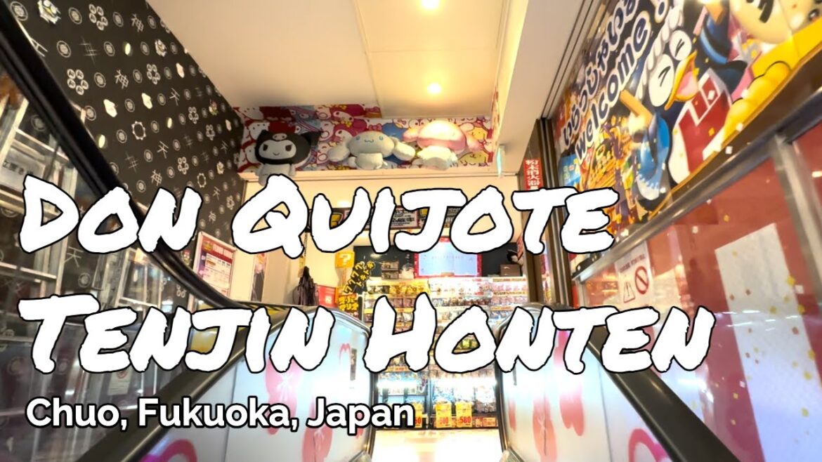 DON QUIJOTE TENJIN HONTEN #donki #donQuijote #shopping #fukuoka #japan #TaraAnythingGoes DON QUIJOTE TENJIN HONTEN #donki #donQuijote #shopping #fukuoka #japan #TaraAnythingGoes