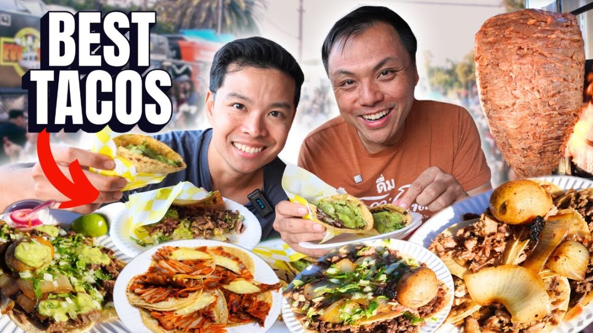 The 3 TOP TACO Stands In Los Angeles 🇲🇽 Mexican Street Food Tour In 2024!