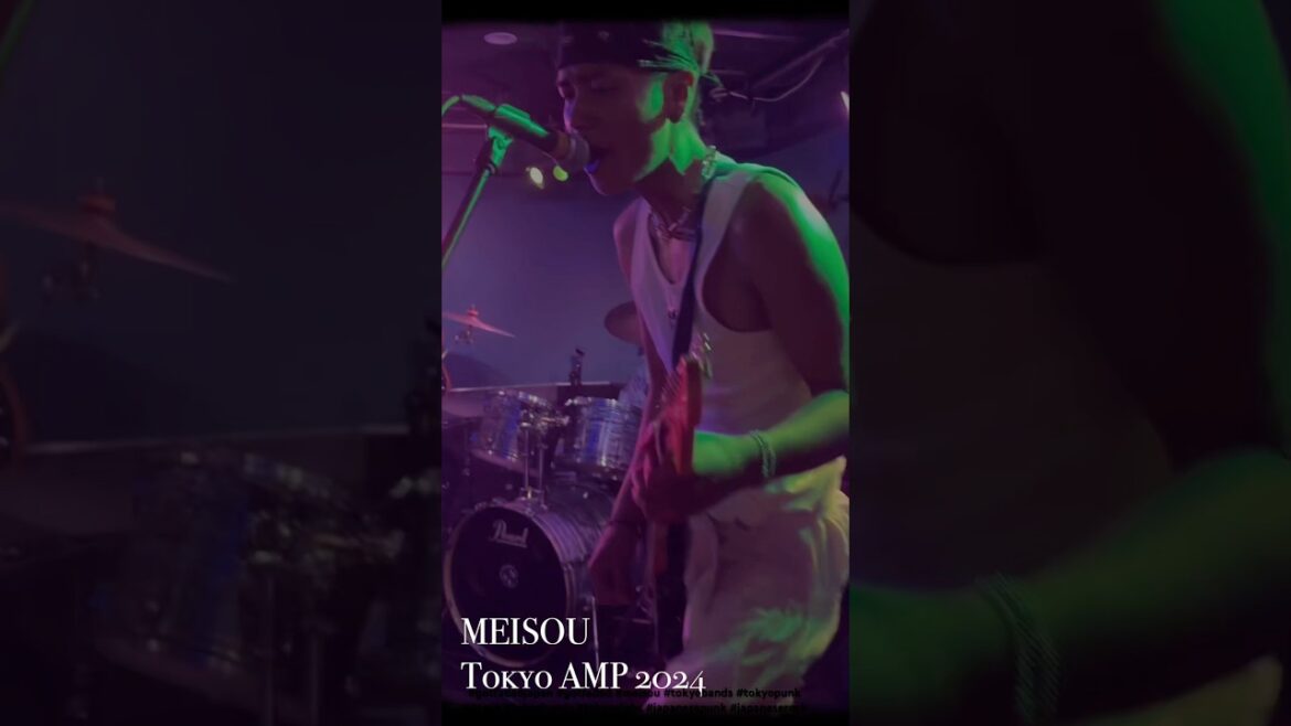 Explosive Japanese Music Performance at Legendary Tokyo AMP!  #japaneserock #japan