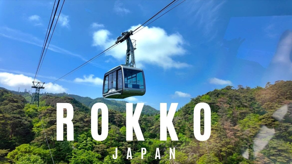 【Japan Walk 2024】Rokko Arima Ropeway | Hyogo 【Japan Walk 2024】Rokko Arima Ropeway | Hyogo