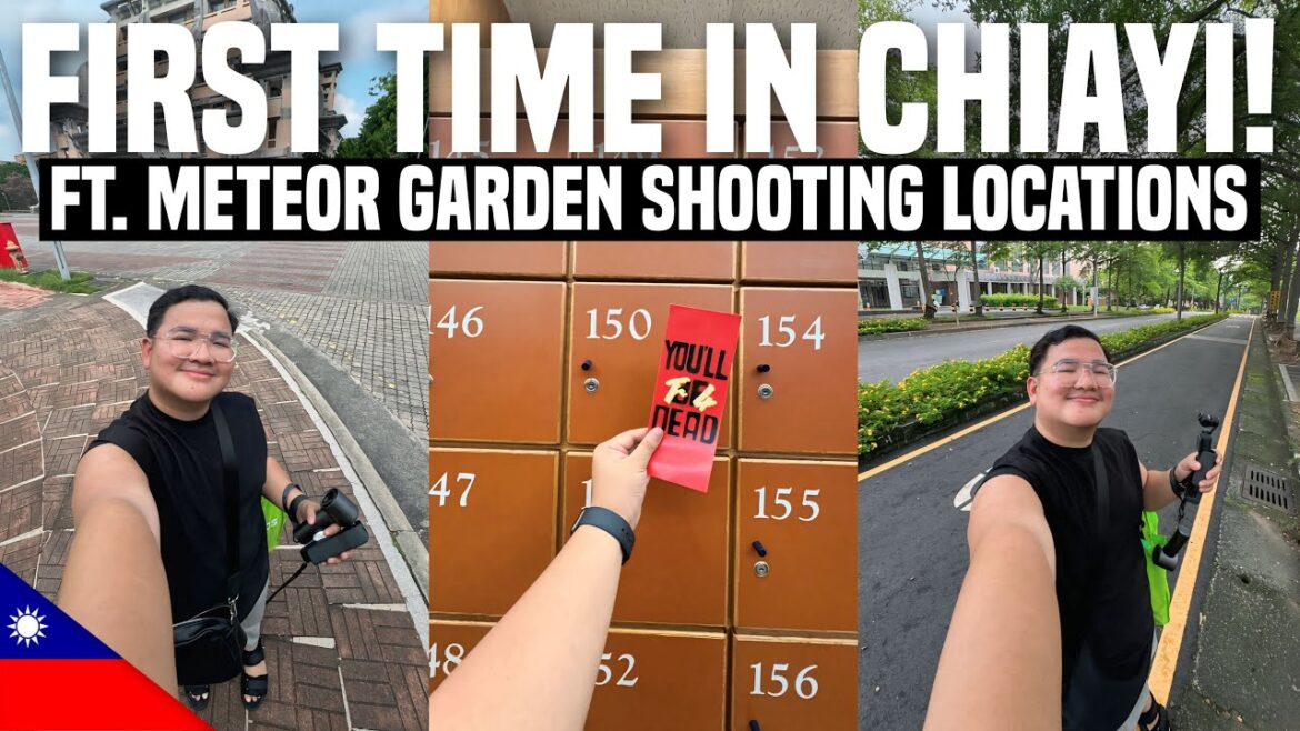 FIRST TIME in CHIAYI – Visiting METEOR GARDEN Shooting Locations | Ivan de Guzman FIRST TIME in CHIAYI - Visiting METEOR GARDEN Shooting Locations | Ivan de Guzman