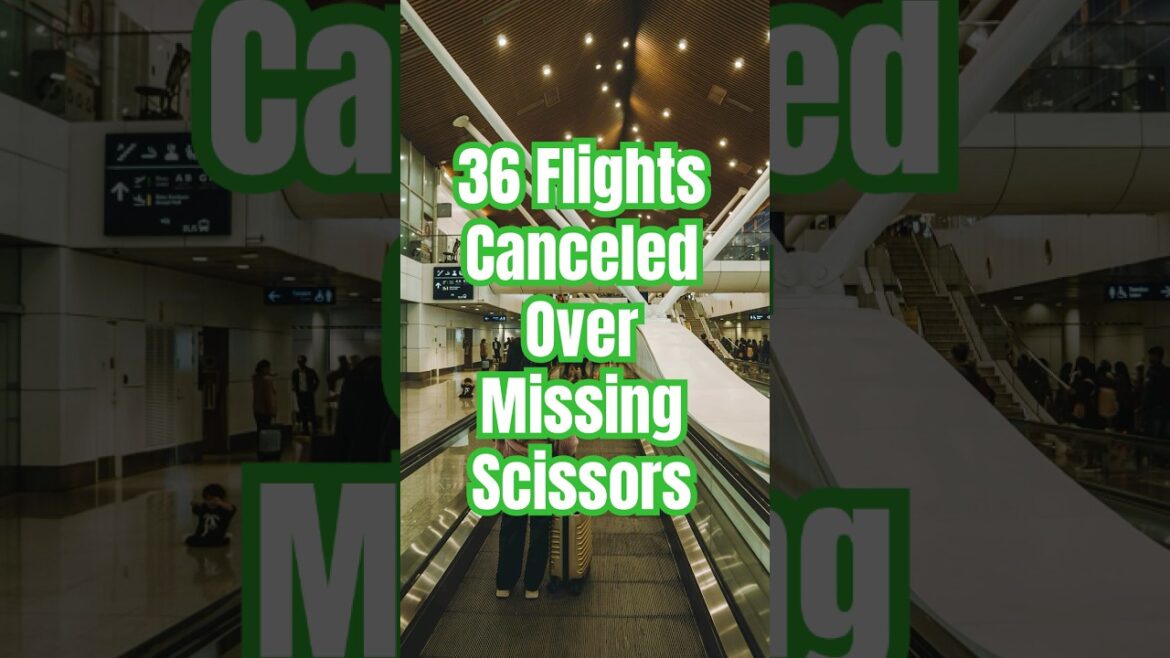 36 Flights Canceled Over Missing Scissors?! The Bizarre Hokkaido Airport Incident 36 Flights Canceled Over Missing Scissors?! The Bizarre Hokkaido Airport Incident