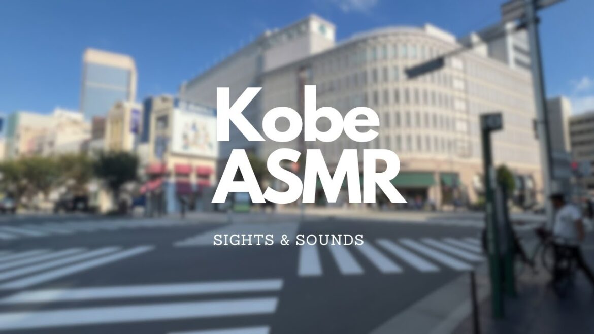 Exploring Kobe’s Urban Areas | ASMR Journey Through the Downtown Kobe 4K