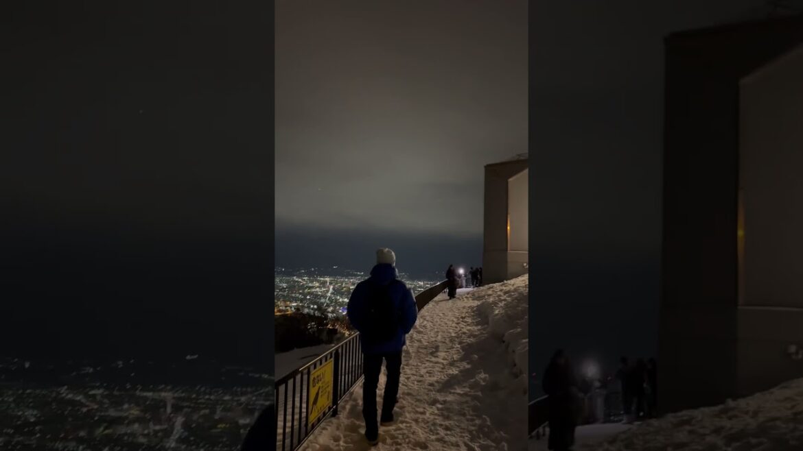 Mount Hakodate, Hokkaido Japan #hokkaido #japan