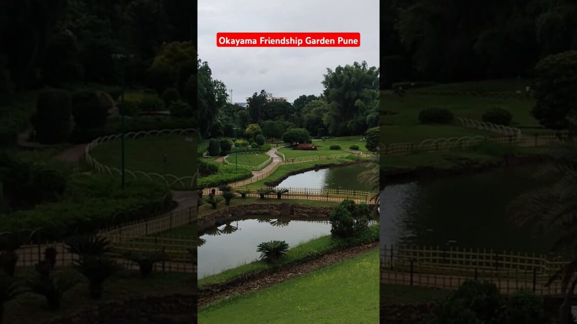 P l Deshpande Garden || Japnese Okayama Friendship Garden || Pune #shorts#pldeshpande#love #romantic
