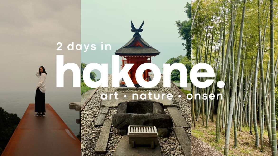 Hakone Japan 2024 Travel Guide 🇯🇵 hidden art museum, bamboo forest, onsen