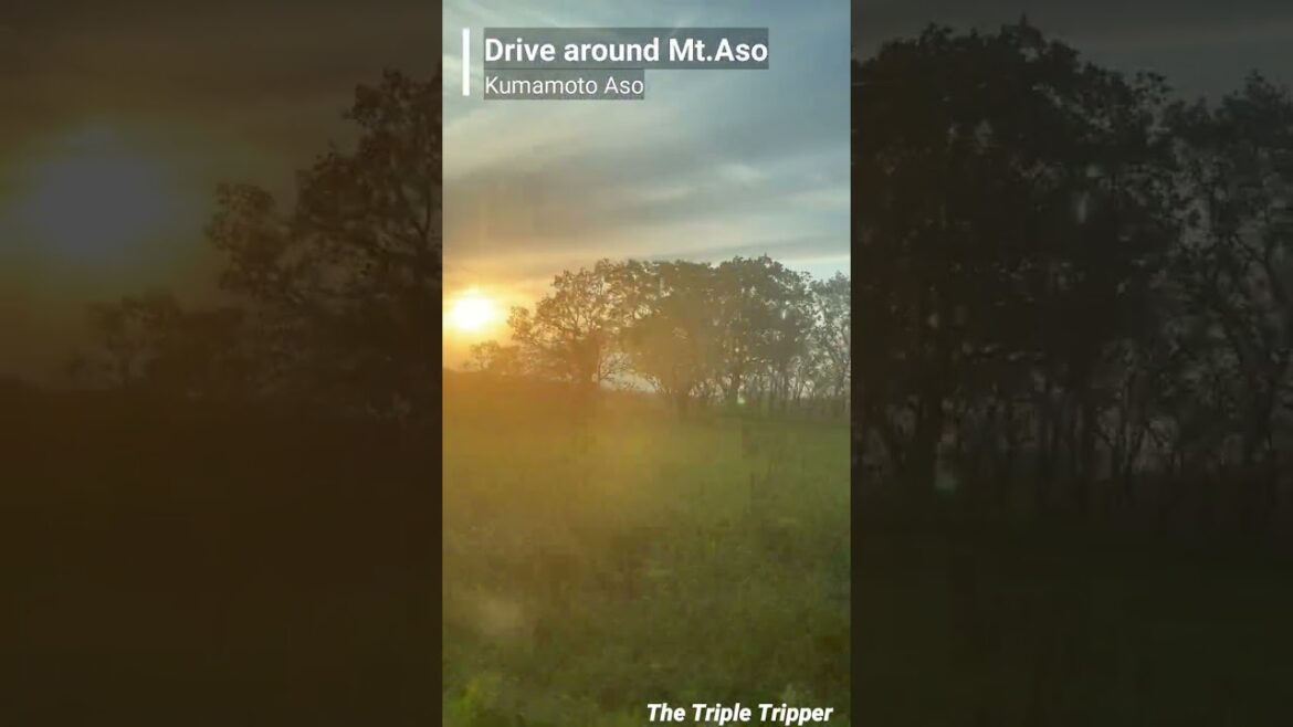 “Drive around Mt.Aso_阿蘇山ドライブ 3” Aso/Kumamoto/Japan Trip-Log #Shorts #熊本 #阿蘇 "Drive around Mt.Aso_阿蘇山ドライブ 3" Aso/Kumamoto/Japan Trip-Log #Shorts #熊本 #阿蘇