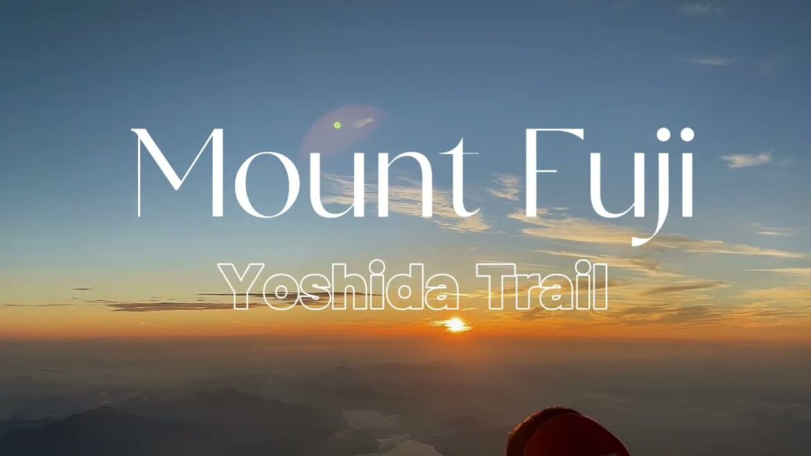 Mount Fuji 3776 Yoshida Trail Agustus 2024 Mount Fuji 3776 Yoshida Trail Agustus 2024