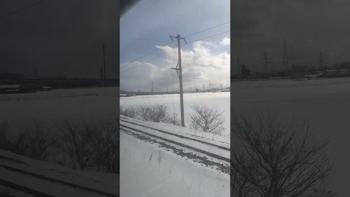 Hakodate to Sapporo via train | 2 Hour into the Journey | Next stop Datemombetsu | 1.5 hours to go