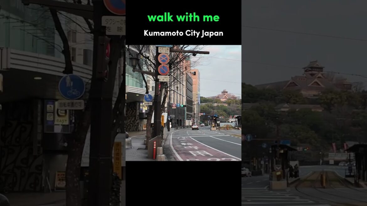 Walk With Me in Kumamoto City | Japan Walking Tour