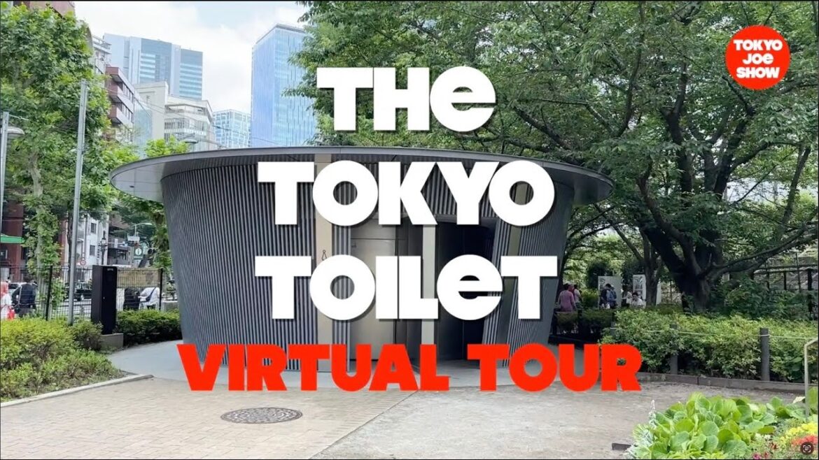 "The Tokyo Toilet VIRTUAL TOUR"  Tokyo Joe will take you to all 17 Tokyo Toilets in just 13 minutes