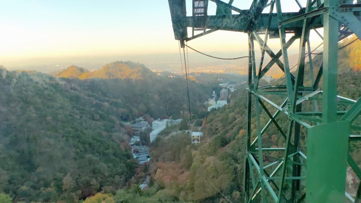 Rokko arima ropeway japan 2023