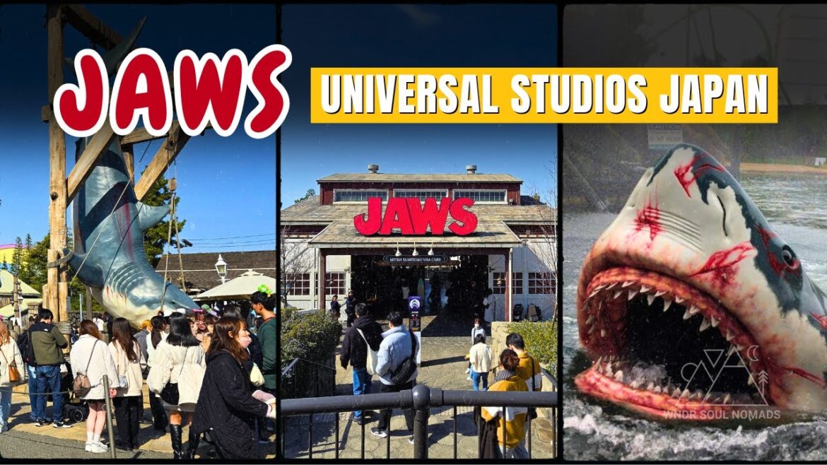 The JAWS Ride Attraction in Universal Studios Osaka Japan | POV FULL Show 2024 The JAWS Ride Attraction in Universal Studios Osaka Japan | POV FULL Show 2024