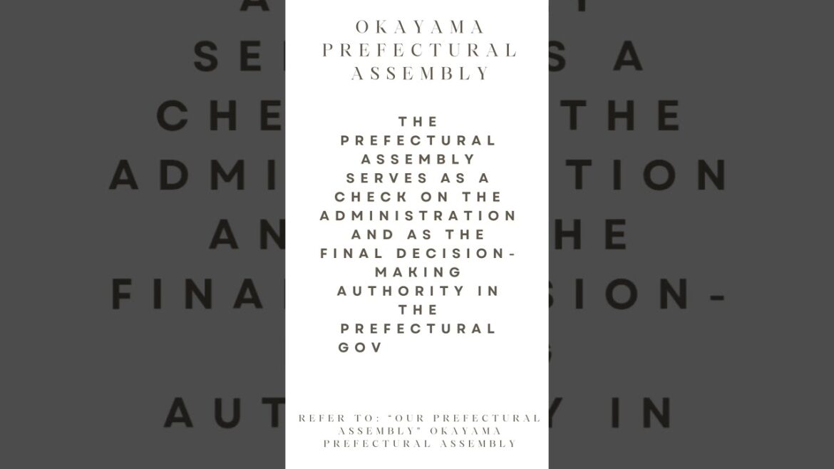 【Okayama Prefectural Assembly】#Okayama #japantravel #Koba_Channel #shorts