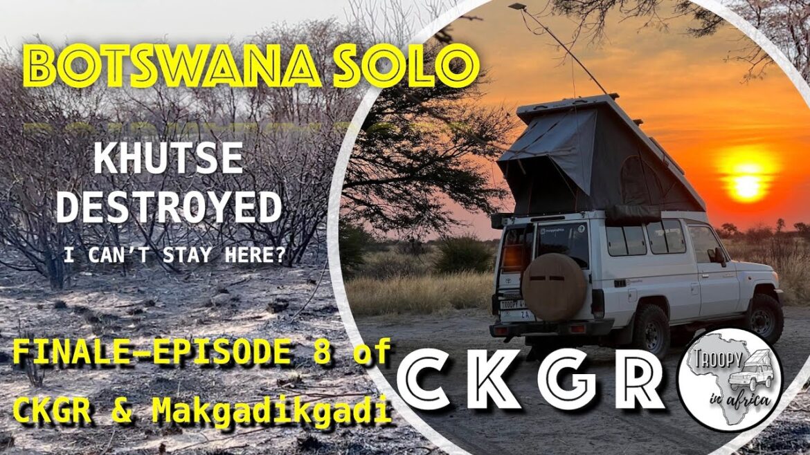 Botswana SOLO Episode 8 ll CKGR #botswana #solo #overlanding #africa #ckgr Botswana SOLO Episode 8 ll CKGR #botswana #solo #overlanding #africa #ckgr