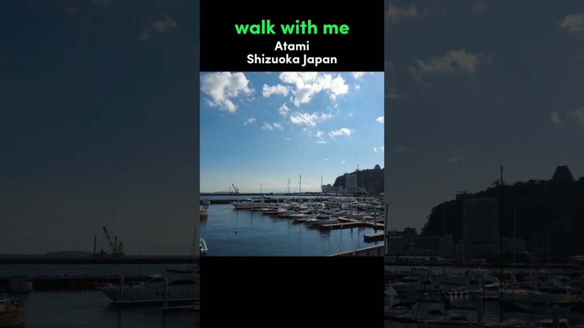 Walk With Me in Atami | Shizuoka Japan Walking Tour