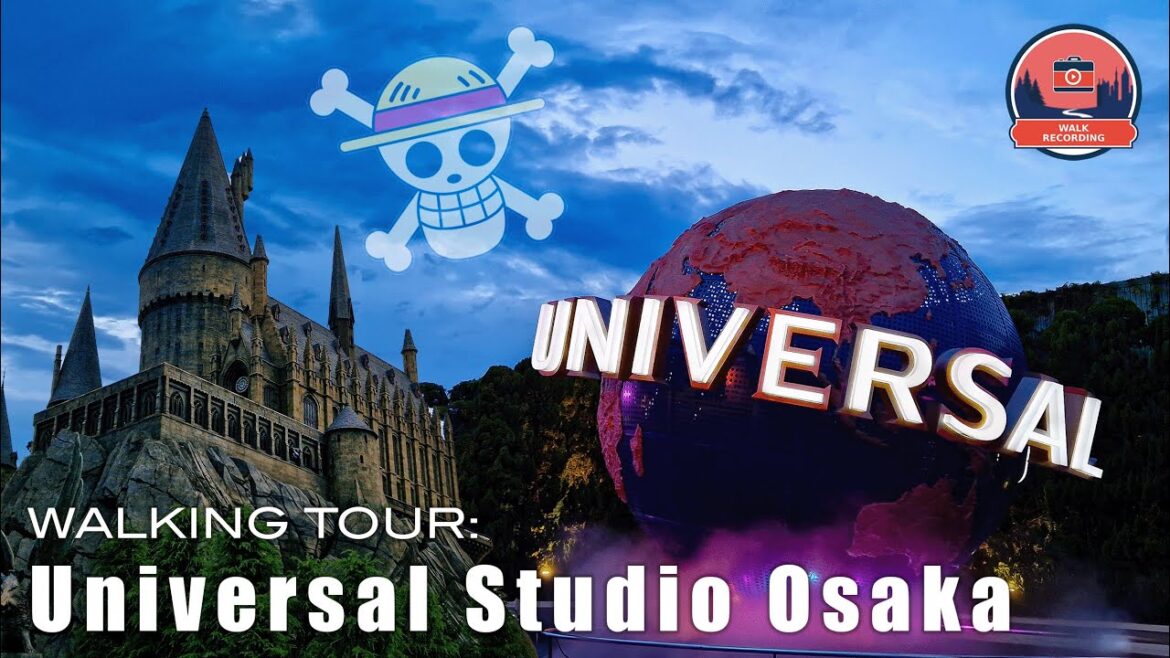 Ultimate Walking Tour of Universal Studios Japan | One Piece Event | Osaka 2024