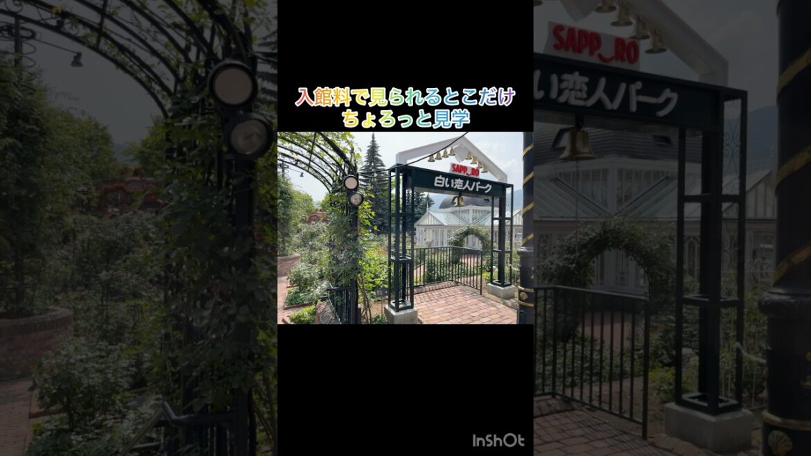 【北海道札幌市・白い恋人パーク】北海道のお土産で代表格と言えば白い恋人ですよね。お菓子のテーマパーク行ってきました！入館料だけで見られるとこだけサクッと見学。インバウンド強し、外国人多かったですね！