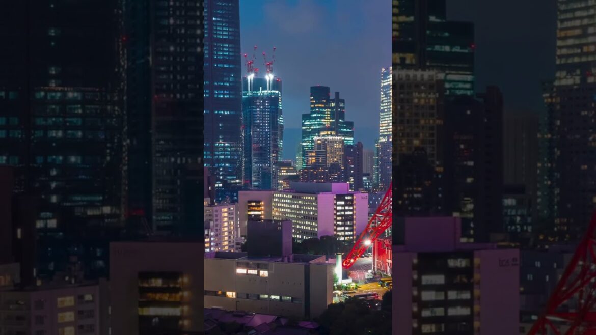 🏙️ Tokyo Timelapse: Hidden Gems and Must-See Places 🌸🗼 #shorts #ytshorts #tokyo #travel #explore