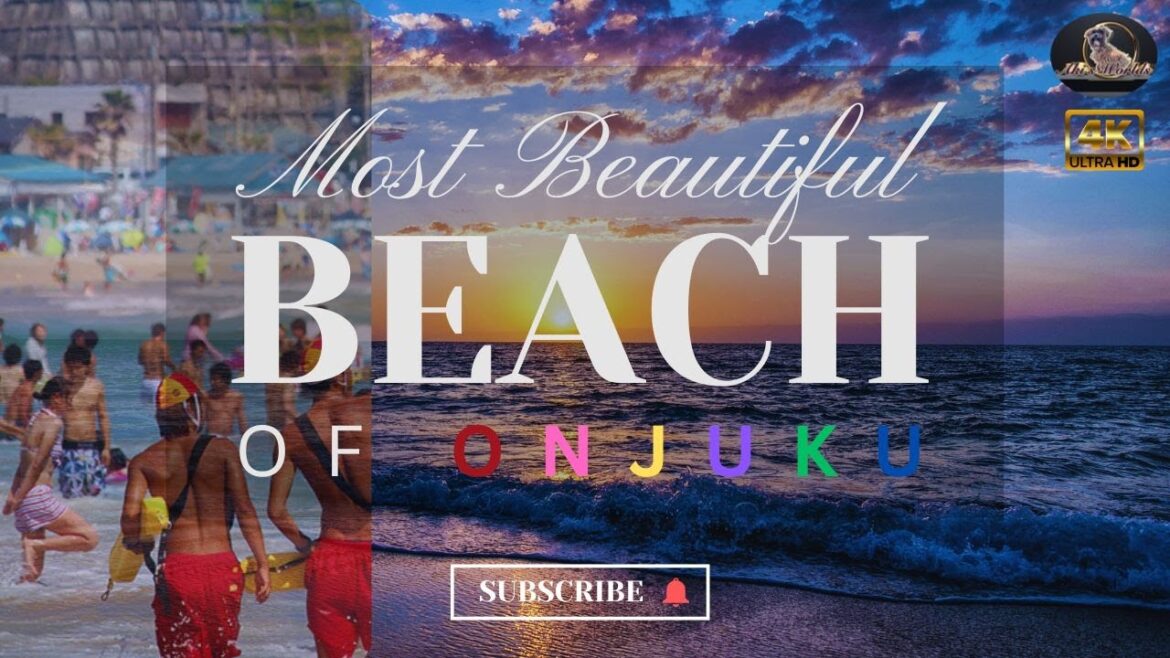 🇯🇵 [4K] ONJUKU BEACH IN CHIBA 「御宿海岸」- Walking Tour Vlog & Vacation Travel Guide / Aki`s World......😉