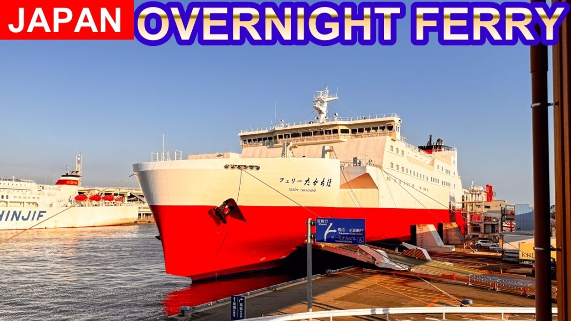 AN OVERNIGHT SHIP FROM KOBE TO MIYAZAKI FOR 13.5 HOURS IN JAPAN AN OVERNIGHT SHIP FROM KOBE TO MIYAZAKI FOR 13.5 HOURS IN JAPAN