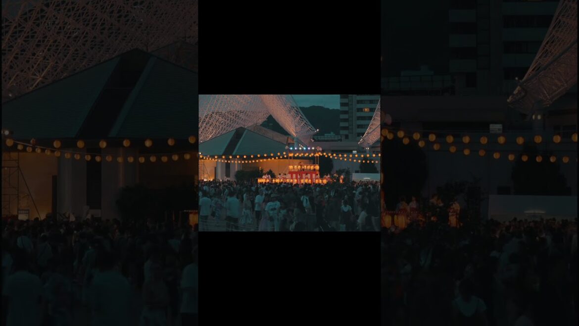 こうべ海の盆踊り2024 タイムラプス  LUMIX DC-GH6