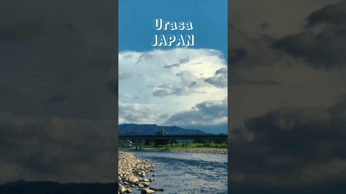 Uono River by Urasa Station #japan #niigata