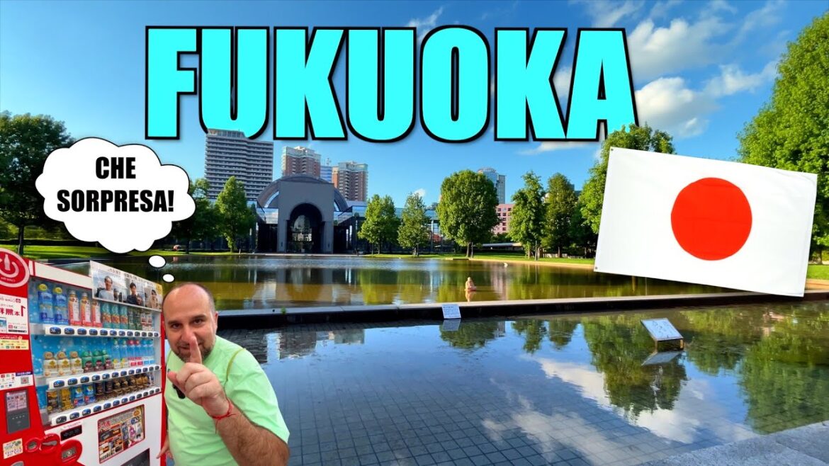 FUKUOKA è MODERNA e ricca di parchi (Vlog) 🇯🇵