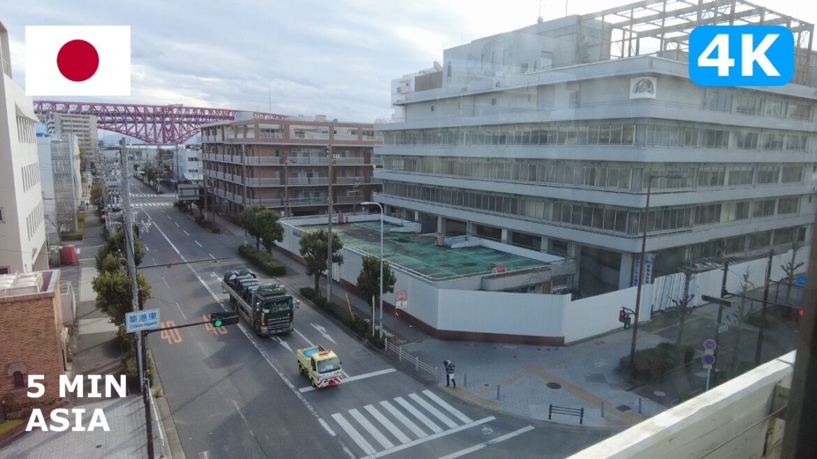 🇯🇵 Japan - Osaka: 5 Minutes Walking Tour - 4K