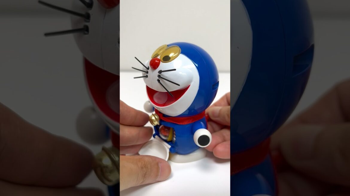 Weird Doraemon Gacha Capsule Toy Tamashiimu Machine #shorts