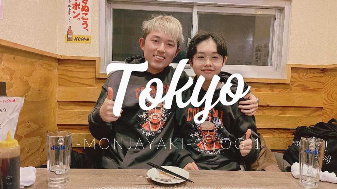 Tokyo Travel Vlog 1 Monjayaki もんじゃ焼き Restaurant Tokyo Travel Vlog 1 Monjayaki もんじゃ焼き Restaurant