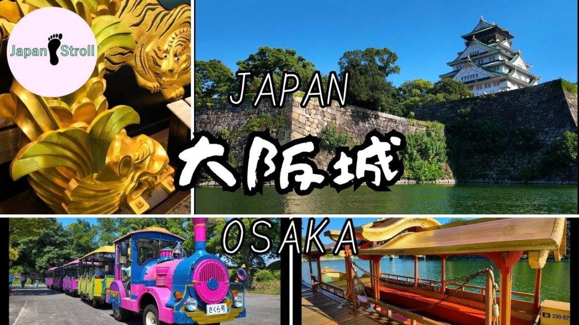 石垣の高さが日本一！歴史と自然が融合したお城から大阪市内を眺めてみた。『大阪：大阪城天守閣』