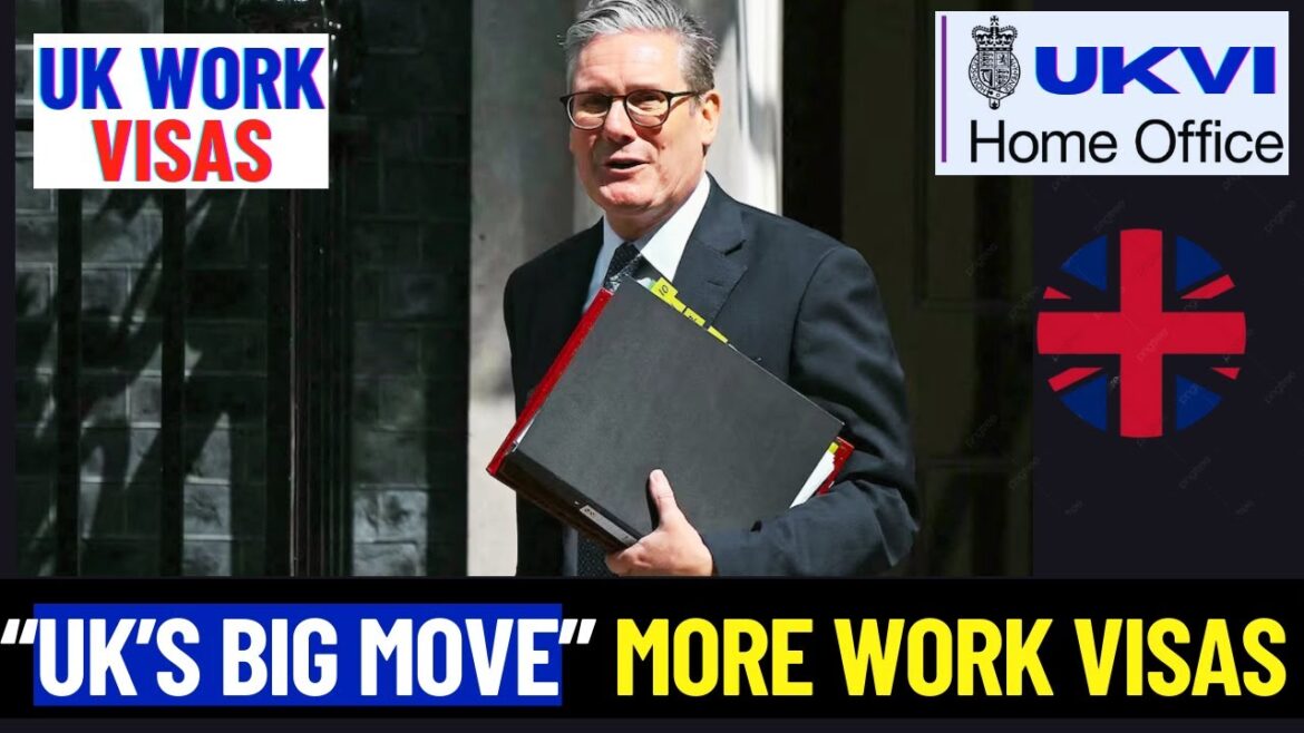 UK GOVT. MAKES BIG CHANGE: Easier Work Visas for Foreigners? (2024) UK GOVT. MAKES BIG CHANGE: Easier Work Visas for Foreigners? (2024)