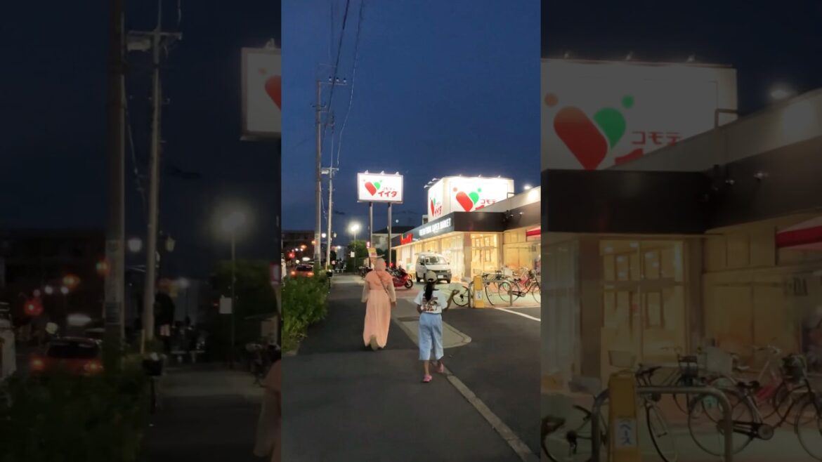 Japanese Super Market || #japan #travel #japanwalk #shorts