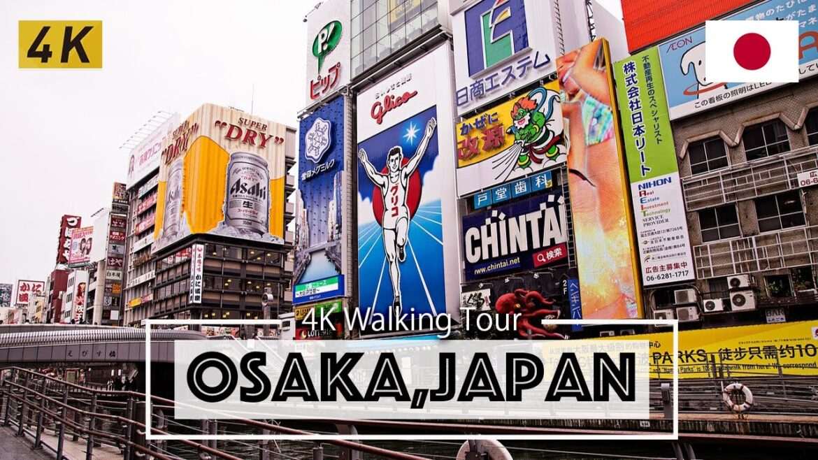 🇯🇵Mind-Blowing 4K Walking Tours of Osaka City Japan 🇯🇵Mind-Blowing 4K Walking Tours of Osaka City Japan