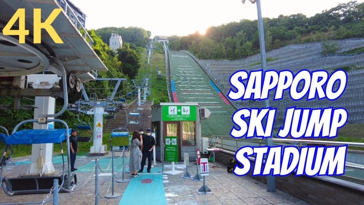Sapporo Okurayama Ski Jump Stadium | 4K 60FPS | #japan #sapporo Sapporo Okurayama Ski Jump Stadium | 4K 60FPS | #japan #sapporo