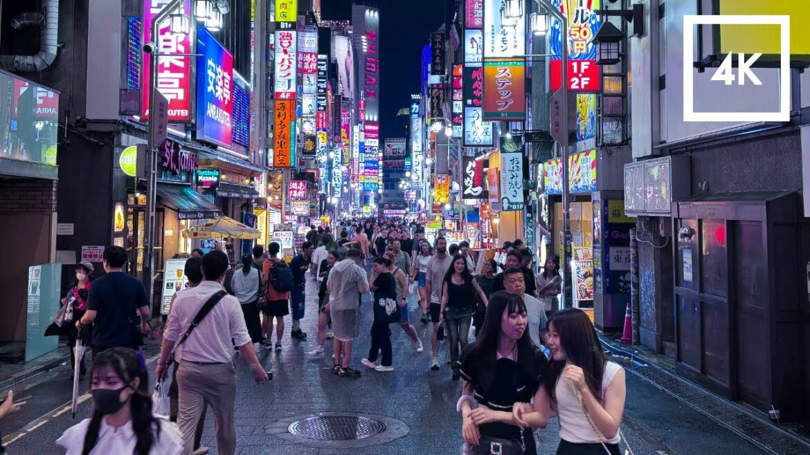 【4K HDR】Night Walking in Shinjuku Kabukicho // Japan Travel (Sep. 2024)