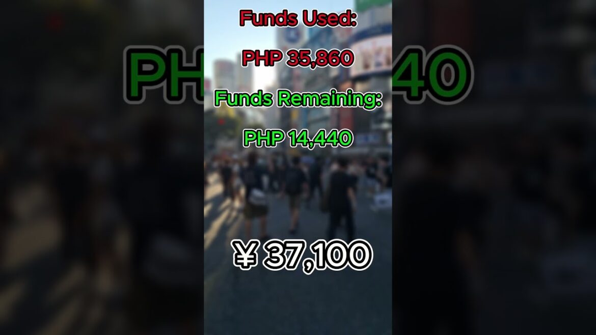 Is 50,000 pesos (PHP) Possible for a solo Tokyo vacation trip? #tokyo #vacation #solotravel