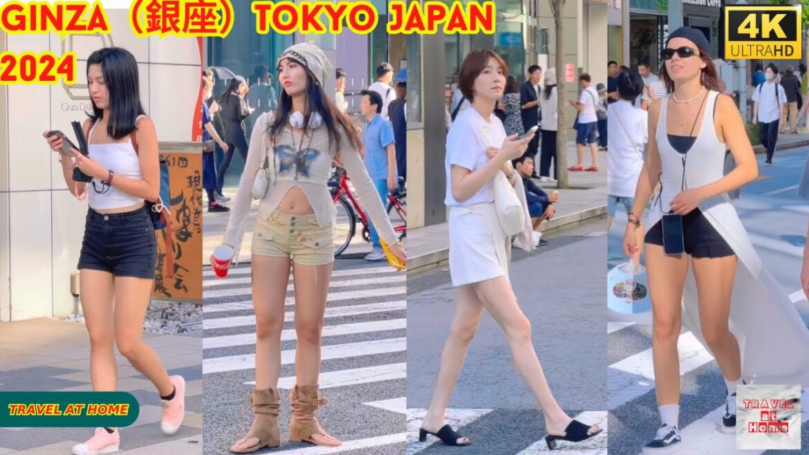 4k hdr japan travel 2024 | Walk in Ginza(銀座)Tokyo japan |  Relaxing Natural City ambience 4k hdr japan travel 2024 | Walk in Ginza(銀座)Tokyo japan |  Relaxing Natural City ambience