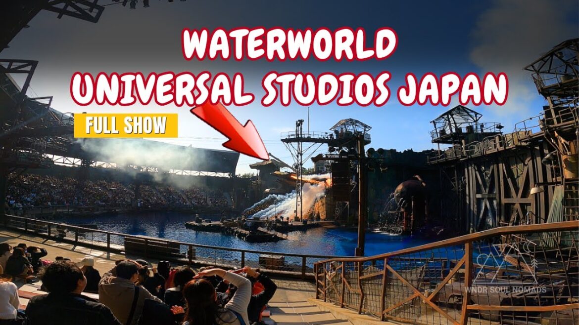 WaterWorld Show at Universal Studios Osaka Japan | FULL Show 2024