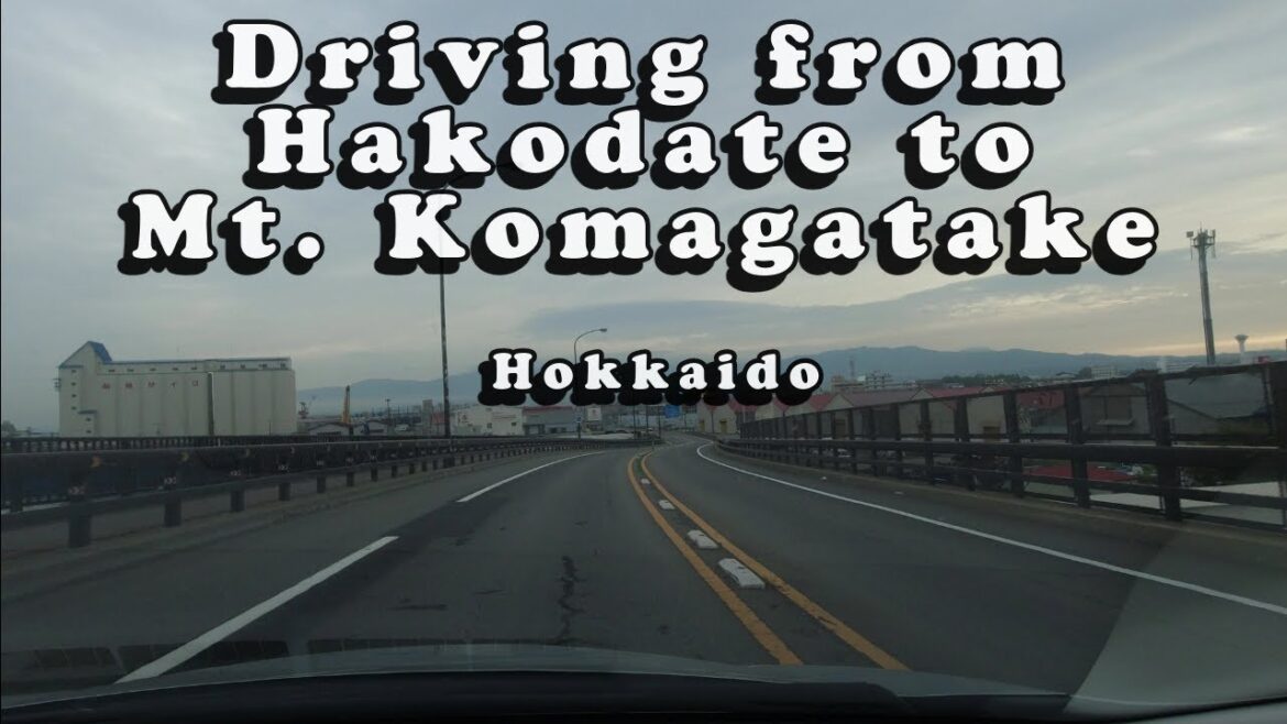 Driving from Hakodate to Mt.Komagatake