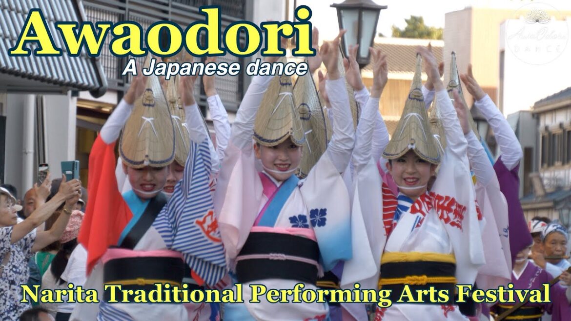 阿波踊り Awaodori at the 11th Narita Traditional Performing Arts Festival - 9/14/2024 Narita,Chiba,Japan