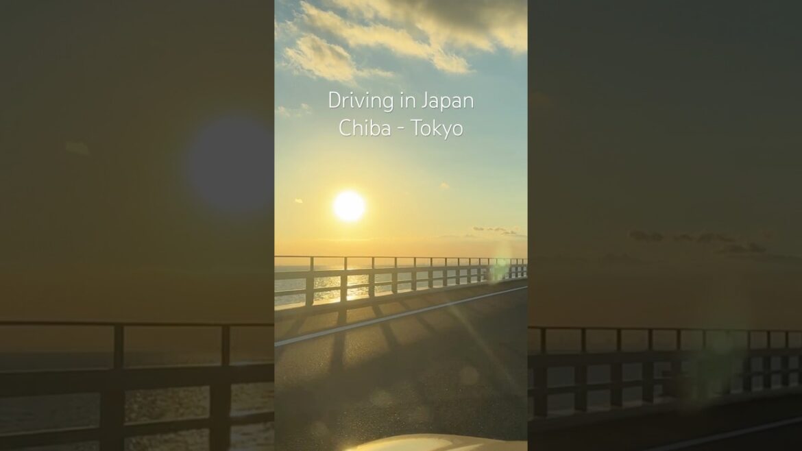 Driving in Japan | Chiba to Tokyo on the Tokyo Bay Aqua Line #drivinginjapan #tokyo #japan #chiba
