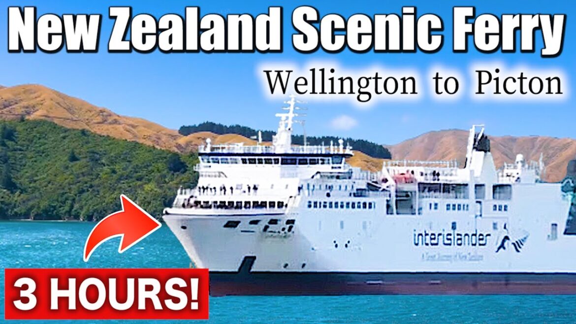 🇳🇿Riding on New Zealand’s WORLD FAMOUS Ferry from Wellington to Picton | Interislander Ferry 🇳🇿Riding on New Zealand's WORLD FAMOUS Ferry from Wellington to Picton | Interislander Ferry