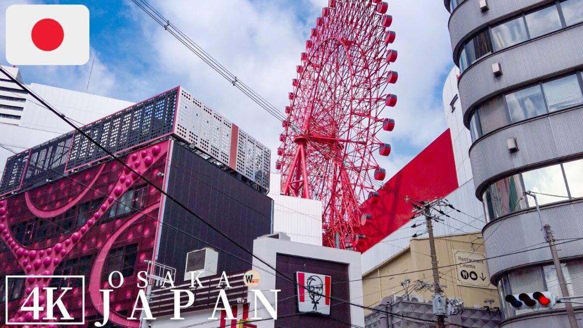 🇯🇵 JAPAN - Nishitenma & Umeda - Osaka Travel 西天満&梅田 4K