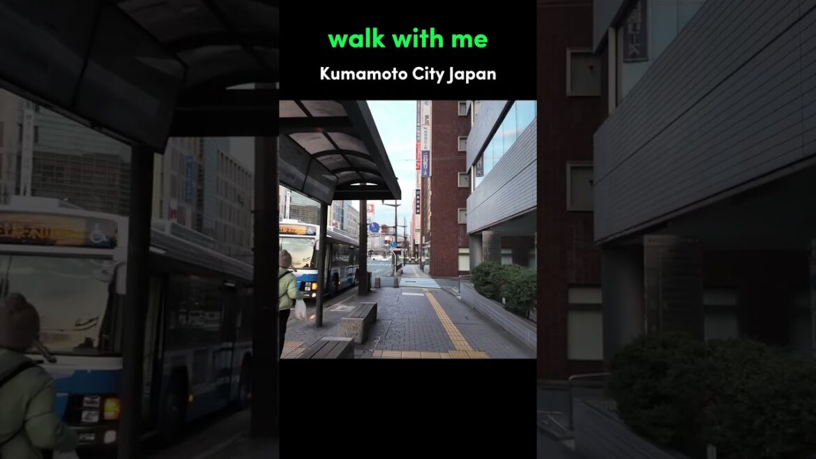 Walk With Me in Kumamoto City | Japan Walking Tour