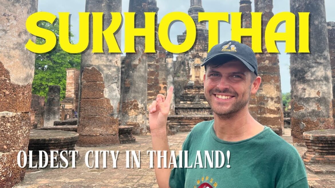 Exploring SUKHOTHAI Ancient City the BEST Way 🇹🇭