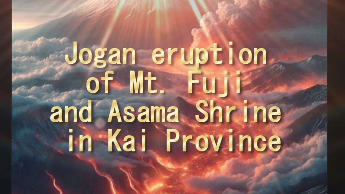 Jogan eruption of Mt. Fuji and Asama Shrine in Kai Province Jogan eruption of Mt. Fuji and Asama Shrine in Kai Province