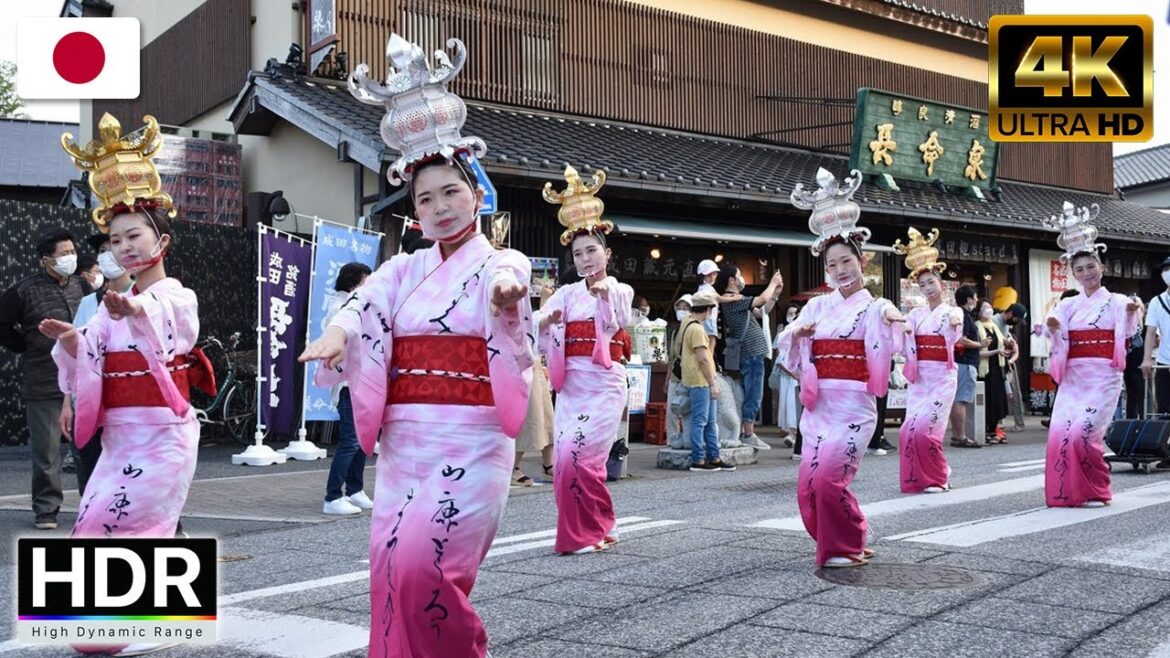 Narita Traditional Performing Arts Festival Autumn-Walking Tour-[ 4K HD ]