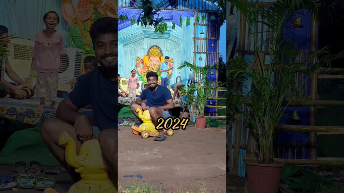 Ending😍 #trending #ganesh #ganapatibappamorya #ganeshchaturthi #ganpati #transformation #bappamorya